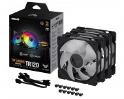 vodeno hladjenje cene - TUF GAMING TR120 ARGB BLACK EDITION 3IN1 ventilator