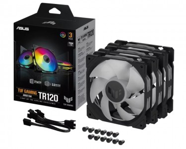 TUF GAMING TR120 ARGB BLACK EDITION 3IN1 ventilator