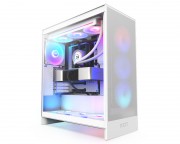 kuciste za racunare kompjuter cena - H7 Flow RGB kućište belo (CM-H72FW-R1)
