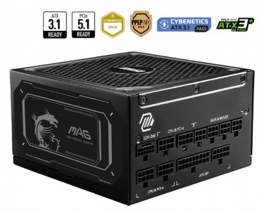 MAG A1000GL PCIE5 II 1000W napajanje 7Y