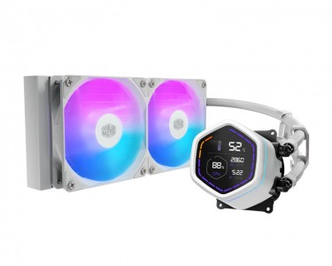 MasterLiquid Core Nex Digital 240 White ARGB vodeno hlađenje belo (MLX-D24M-A18PW-RD)