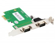 kabl, adapter - PCI Express kontroler 2-port (RS-232,DB-9)