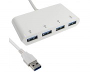 hub cena cena - USB 3.0 HUB 4port beli