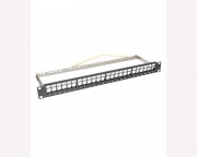 Mrežna oprema - Pec panel 19 inča, za 24 modula, FTP, 1U