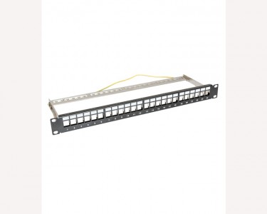 Pec panel 19 inča, za 24 modula, FTP, 1U