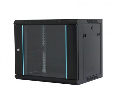 Rack orman nazidni, 15U, 600x600, staklena vrata