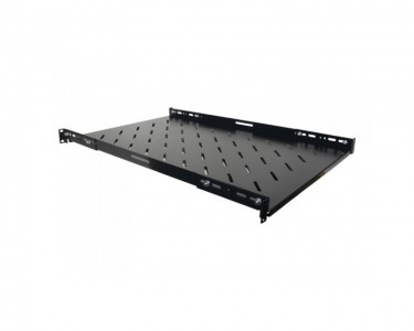 Polica za rack orman, 500mm, podesiva, 1U