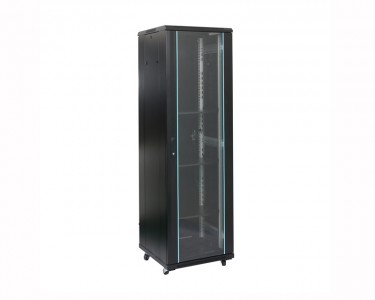 Rack orman samostojeći, 22U, 600x800, staklena vrata (pakovanje od 3 kutije)