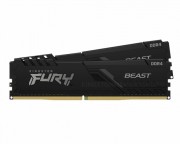 RAM memorije DDR4 i DDR5 cena - DIMM DDR4 32GB (2x16GB kit) 3200MT/s KF432C16BBK2/32 Fury Beast Black