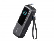 anker power bank srbija cena - 25000mAh, 165W, sa ugrađenim USB-C kablom na izvlačenje, Power Bank za laptop crni