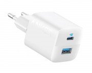 ANKER - 323 33W USB-C zidni punjač 2-porta (USB-A i USB-C), beli