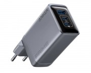 Brzi punjač za mobilni cena - Prime 100W GaN zidni brzi punjač, 3-porta (2x USB-C i 1x USB-A) srebrni