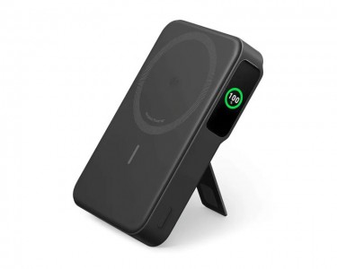MagGo 10000mAh, 27W, bežični power bank, crni