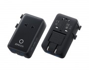 Brzi punjač za mobilni cena - Nano 20W putni zidni punjač 5-portova (2x USB-A, 2x USB-C, utičnica EU na US, UK, AU i EU), crni