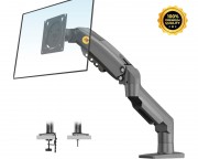 NORTH BAYOU - F80 stoni nosač za monitor mat crni 17-30 inča