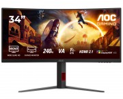 monitor za kompjuter cena - 34 inča CU34G4Z WQHD 3440x1440 Fast VA 240 Hz FreeSync zakrivljeni gaming monitor