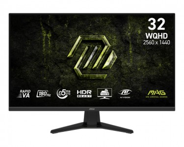 32 inča MAG 325QF E18V, WQHD 2560x1440 Rapid VA 180 Hz gaming monitor