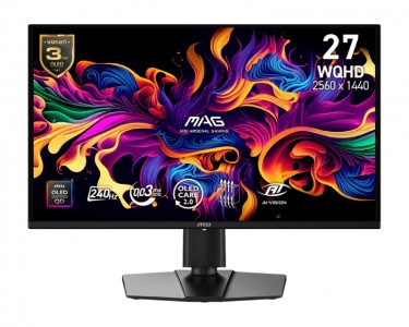 27 inča MAG 274QP QD-OLED X24 2560x1440 240Hz AdaptiveSync Premium gaming monitor