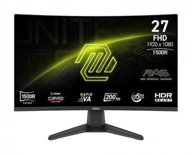 27 inča MAG 276CF E20 FHD 1920x1080 200Hz FreeSync Premium zakrivljeni gaming monitor