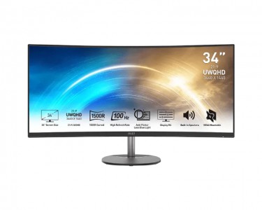34 inča PRO MP341CQ E12 UWQHD 3440x1440 100Hz AdaptiveSync zakrivljeni business monitor crni