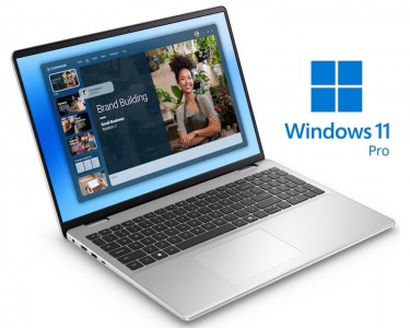 16 DC16251 16 inch FHD+ 300nits Core 5 120U 16GB 512GB SSD Backlit FP Win11Pro metalni silver laptop