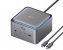 Prime Thunderbolt 5 Docking Stanica 140W, 14u1, siva