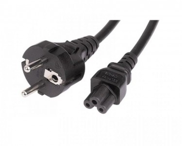 Kabl za LAP TOP - detelina 1.5m crni