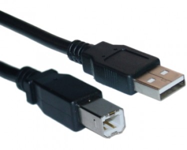 Kabl USB A - USB B M/M 3m crni