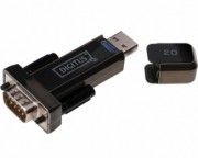 kabl, adapter - Adapter USB 2.0 tip A (M) - Serijski port (RS-232) 9pin (M) crni DA-70156