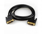 kabl, adapter - Kabl DVI-D Dual Link - DVI-D Dual Link M/M 1.8m feritno jezgro crni