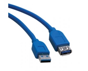 Kabl USB 3.0 - USB 3.0 nastavak M/F 1.8 plavi