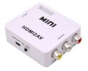 kabl, adapter - Adapter HDMI - AV 3xRCA 1080P