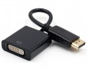 Adapter DisplayPort (M) - DVI (F) crni