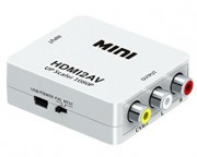 kabl, adapter - Adapter HDMI - AV RCA 1080P