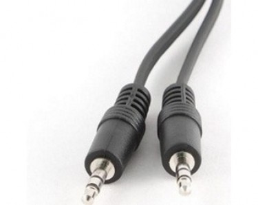 Kabl audio 3.5mm - 3.5mm M/M 5m crni