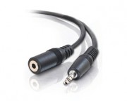kabl, adapter - Kabl audio 3.5mm - 3.5mm M/F (produžni) 3m crni