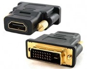 kabl, adapter - Adapter DVI-D Dual Link (M) - HDMI (F) crni