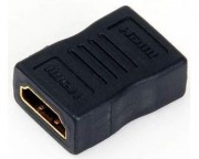 kabl, adapter - Adapter HDMI (F) - HDMI (F) crni