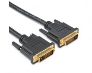 kabl, adapter - DVI-D - DVI-D M/M 2m crni