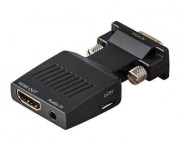 kabl, adapter - Adapter-konvertor VGA (M) - HDMI (Ž) plug in