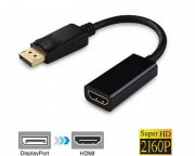 kabl, adapter - Adapter-konvertor Display Port na HDMI 4 K