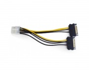 kabl, adapter - Naponski adapter za PCI-E VGA (8-pin) -2x Sata