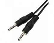 kabl, adapter - Kabl audio 3.5mm - 3.5mm M/M 1.2m crni