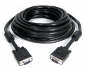 Kabl VGA D-sub M/M 10m HQ feritno jezgro crni