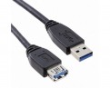 Kabl USB 3.0 A - USB A M/F (produžni) 1.8m crni