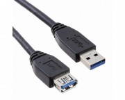 kabl, adapter - Kabl USB 3.0 A - USB A M/F (produžni) 1.8m crni