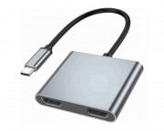 hub cena cena - Adapter-konvertor TIP C na 2xHDMI 4K+USB 3.0+TIP C