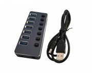 hub cena cena - USB 3.1 tip C - HUB Superbrzi 7port USB 3.0