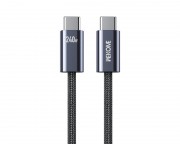 WEKOME - WDC-23 Kabl 3.1 USB tip C M/M 1m za Super brzo punjenje 240W/480Mbps, crni