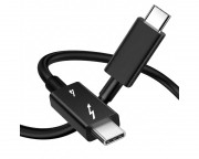 kabl, adapter - Kabl USB tip C M/M Thunderbolt 4/40Gbps/PD 8K/60Hz 1m, crni
